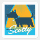 Search for vintage dog stickers Scottish terrier