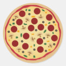 Search for pepperoni pizza party stickers Birthday