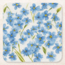 Search for forget me not flowers coasters Watercolor