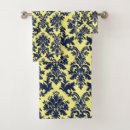 Search for blue and yellow bath towels Elegant