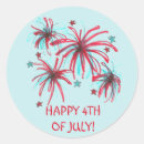 Search for firework stickers Fourth of july