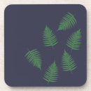 Search for green fern coasters Pattern