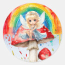 Search for rainbow fairy stickers Red