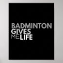 Search for badminton quote posters Play