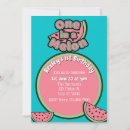 Search for one in a melon 1st birthday invitations First