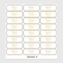 Search for clear address stickers Minimalist
