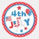 Search for blue and red stars stickers Usa