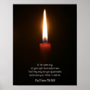 Search for candle posters Bible