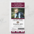 Search for football ticket birthday invitations All star