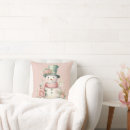 Search for snowman cushions Pink