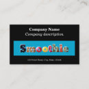 Search for smoothie bar business cards Orange