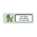 Search for baby stroller return address labels Pram