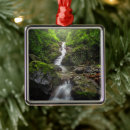 Search for waterfall christmas tree decorations Landscape