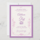 Search for light purple invitations Lavender