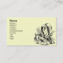 Search for mad business cards Hatter