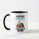 Search for funny history teacher mugs Historian