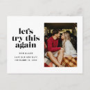 Search for lets celebrate save the dates Let's try this again
