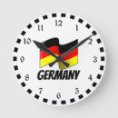 Search for germany flag clocks Europe