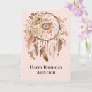 Search for dream catcher cards Brown