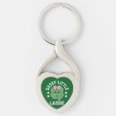 Search for irish girl key rings Shamrock