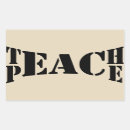 Search for teach peace stickers Retro