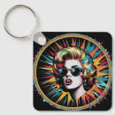 Search for pop art key rings Vintage