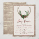 Search for deer antlers invitations Simple