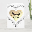 Search for musical heart cards Elegant