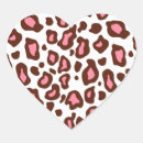 Search for animal print hearts stickers Girly