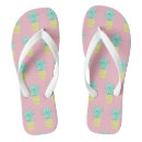 Search for pink flamingo thongs Pineapple