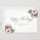 Search for spruce christmas cards Poinsettia