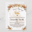 Search for autumn tea invitations Love is brewing