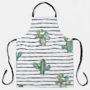 Search for cactus pattern aprons Modern
