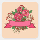 Search for bouquet roses stickers Pink rose