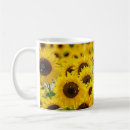 Search for beautiful sunflower mugs Sunflowers