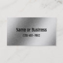 Search for stainless steel business cards Chrome