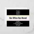 Search for new office address invitations Business