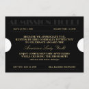 Search for admission ticket weddings Black