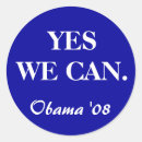 Search for yes we can stickers Obama