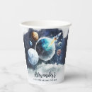 Search for rocket ship paper cups Watercolor