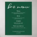 Search for emerald green menus Minimalist