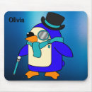 Search for cartoon penguin mousepads Birds