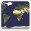 Search for global map stickers View from space