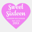 Search for 16th stickers Pink