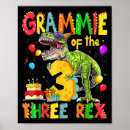 Search for t rex posters Three