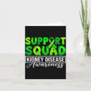 Search for kidney disease awareness cards Squad