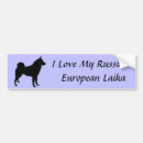 Search for black and white dog bumper stickers Silhouette