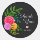 Search for floral chalkboard wedding stickers Flowers