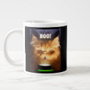 Search for funny cat jumbo mugs Halloween