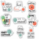 Search for knitting stickers Quotes